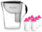 PearlCo - Wasserfilter Fashion (anthrazit) mit 6 AquaMag classic Filterkartuschen (Magnesium) - passt zu Brita Classic