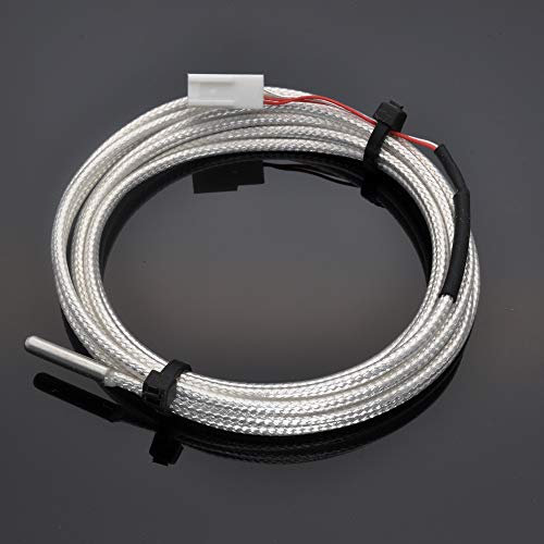 3D-Drucker-Teil UM2 m3 x 15 mm PT100 Temperatursensor A Thermoelement Sensor 1,4 m Kabel Kompatibel mit Ultimaker 2 Ultimaker 2+ Extended+ 3D-Drucker