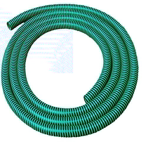 15 Meter-Stück Saugschlauch Ø innen 32mm (1 1/4 Zoll) | Spiralschlauch Förderschlauch Pumpenschlauch