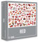 Cloudberries Red Jigsaw Puzzle, 1000 Piece Jigsaw Puzzles for Adults, Red Illustrated Puzzle Packed with Flowers, Birds and Plants, Beautiful Puzzles for Adults