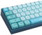 Hyekic Keycaps 123 Keys PBT Keycaps Custom XDA Keycaps Dye-Sublimation Iceberg Keycaps for ANSI Layout MX Keys Mechanical Keyboard