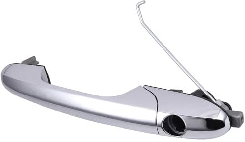 Bohaner Right Driver Side Door Handle Chrome Finish for Fiat 500 Offside 735592012