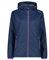 CMP, Giacca Donna Con Cappuccio Antipioggia, Blue, XS