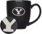 Rico Industries NCAA Mississippi Rebels – Ole Miss Main 425 ml Lasergravur matt schwarz Keramik Bistro Tasse – für heiße oder kalte Getränke