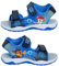 Paw Patrol Chase Marshal Sandales de plage pour garçons avec sangles faciles à fixer, bleu/noir, 28 EU
