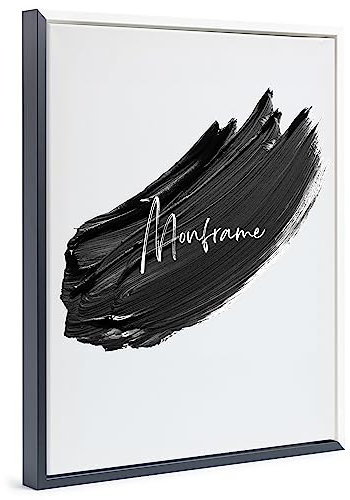 Monframe Schattenfugenrahmen - 35x45 cm - MIX - für Leinwandbilder auf Keilrahmen - Leerrahmen ohne Glas und Rückwand