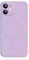 Mixroom - Custodia Cover per iPhone 12 Mini in Tpu Silicone morbido compatibile con MagSafe accessori con cerchio magnetico integrato Lilla
