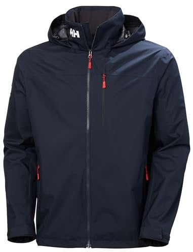 Helly Hansen Herren Crew Hooded Jacket 2.0, Marineblau, S