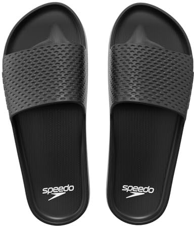 Speedo Entry Slide, Ciabatte Uomo, Nero, 40.5 EU