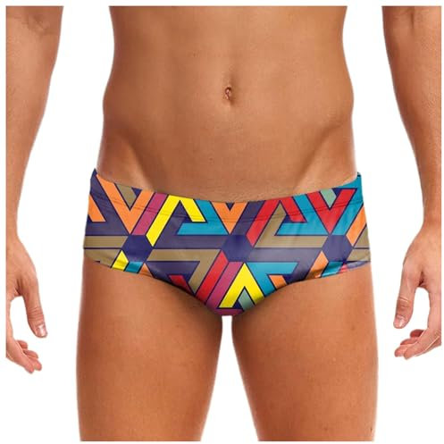 Hommes Confort Micro Slips Mini Slip Swim Piscine Souple Amovible Cordon De Serrage Réglable Confortable Boxers De Bain Adultes Piscine Plage