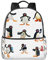 Yaxinduobao Pingu Stimmungsrucksack für Studenten, Schule, Radfahren, Freizeit, Reisen, Camping, Outdoor-Rucksack, verstellbare Schultasche, Studenten, für Buchkleidung, Siehe Abbildung, One size