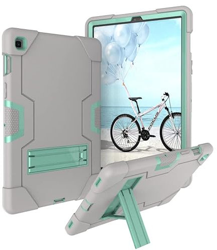 MUDASANQI Schutzhülle kompatibel mit Samsung Galaxy Tab S5E 26,7 cm (10,5 Zoll) SM-T720/T725, stoßfest, Ganzkörper-Schutzhülle, robust, mit Standfunktion, strapazierfähig, für Samsung Galaxy Tab S5E