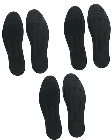 KOMBIUDA 3paare Glycerin-einlegesohlen Für Frauen Und Männer Flüssigkeitsgefüllte Massageeinlagen Zur Unterstützung Des Fußgewölbes Und Linderung Von Fußschmerzen
