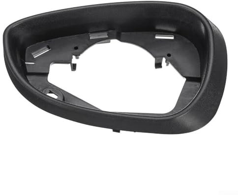 Außenspiegel Abdeckrahmen, ABS Aussenspiegel Abdeckung Spiegelkappe Rahmen, für Ford Fiesta 2008 2017, Auto Links Rechts Seite Flügel Rückspiegel Basis Gehäuse(links)