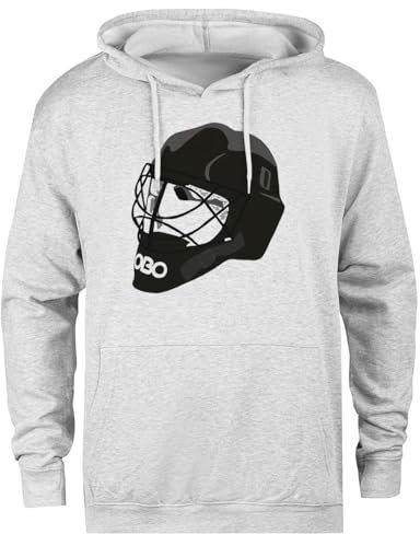 Ameretee Feldhockey-Torwarthelm Einfacher Grauer Hoodie Unisex Pullover