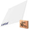 IWIIK Pack x10 Panel LED 60x60 cm 40W, 10 unidades para Falso Techo, Placa LED Driver Lifud, Paneles Bajo Consumo y Gran Luminosidad 4000 Lúmenes, No Flick, Marco Blanco (Luz Blanca - 5700K)