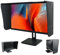 Parasol Ajustable Para Monitor De 17 A 27 Pulgadas, Compatible para Dell Hp Viewsonic Philips Samsung Lenovo Asus Lg Eizo Nec Acer Accesorios Para PortáTiles Y Ordenadores De Sobremesa