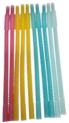 Tupperware Trinkhalmbecher Trinkbecher Plastikglas Junge Welle 500ml Trink Becher 500 ml (Strohhalm bunt)