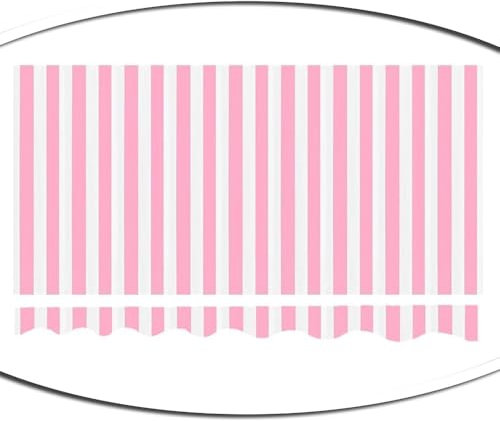 VLKLPZAHAK 3x4m Ersatz Einziehbare Klemmmarkise Markisenstoff Markisenbespannung Balkonmarkisen Ersatzstoff Markisentuch Sonnenschutzdach(Pink,13.1x8.2ft-4x2.5m)