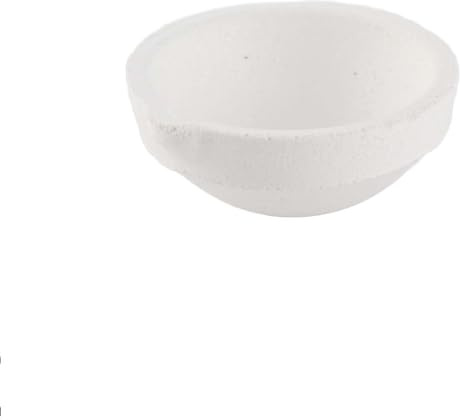 Acouto 1pc Quarz Schmelzend Guss Tiegel Topf für Gold Silber Raffining Gold Silber Raffining Schmelzen Tiegel Quarz Crucible Schmelzkruzible Schmelztiegel Crucible Topf