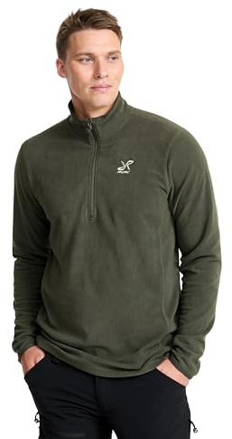 RevolutionRace Hiker Half-Zip Fleece für Herren, Leichter und elastischer Fleece mit halbem Reißverschluss