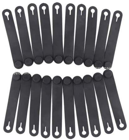 10 Stück Motorrad-Gummibänder für Rahmen, Sicherung von Kabelbindern, Motorrad-Kabelhalter, Kabelbaum, Zubehör, Autoverdrahtung