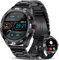 LIGE Smartwatch Herren, 1,32 Zoll Touchscreen Smart Watch mit Telefonfunktion Herzfrequenz Pulsmesser Schlafmonitor Schrittzähler,IP67 Wasserdicht Fitness Uhren, mit 20 Sportmodi für iOS Android