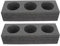 Housoutil Becherhalter Schaumstoff, 2 Stücke Glashalter Wohnmobil, 3孔flaschenhalter Wohnmobil, Flaschenhalter Schaumstoff Wohnmobil Für Camping Wohnwagen Wohnmobile Boote Schiffe