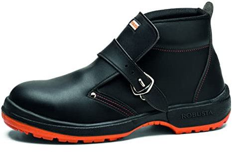 ROBUSTA Calzado Seguridad, Roble S3+Ci+SRC Acero 35/50 Unisex Adulto, Negro, 41 EU Ancho