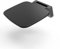 Go Bathrooms Black Wall Mounted Heavy Duty Shower Seat, Modern Matt Black Plastic, 160kg Capacity