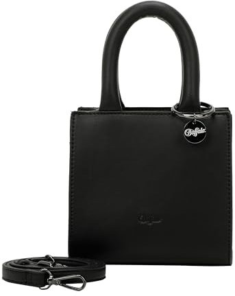 Buffalo Damen Boxy Muse Black Handtasche