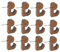 Ciieeo 20pcs Wooden Hook Wooden Decor Thumb Tacks Wooden Map Tacks for Bulletin Board Wood Push Cork Board Accessories Push Pin for Cork Board Push Pin Hook Picture Hanging Hooks Artwork