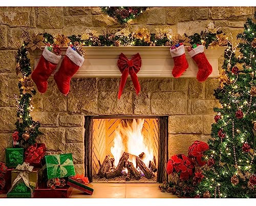 BDDFOTO 2 x 1.5m Weihnachten Fotografie Hintergrund Weihnachten Backdrop für Baby, Neugeborene, Kinder, Objekte Fotografie Video Studio