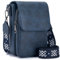 MUIIKOLA Sacs bandoulière femme,Petit Sac à Bandoulière,Besace Sacoche Messenger Téléphone Cuir PU Rigide Sac à Bandoulière Femme Portefeuille en Cuir PU avec Réglables Bandoulière