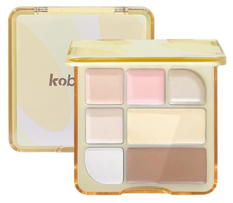KARLOR 7-in-1 Concealer Palette, Cream Conncealer Farbkorrektur cremig Concealer Make Up Contour Palette Color Correcting Palette Augenringe entfernen Anti Age gemischten Teint aufbaubare Deckkraftv