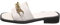 BOTCAM Tragen Sie eine große Frau Sandalen Kettenboden flach Sommer Boden weiche Damen-Sneakers Langlaufski Set Damen Klassisch Mit Bindung Und Schuhe (White, 40)