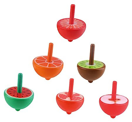 Gogogmee 6 Stück Kreisel Kreisel Spielzeug Für Kinder Kreisel Spielzeug Kreisel Spielzeug Für Kinder Holz Kreisel Spielzeug Kinder Kreisel Spielzeug Kinder Kreisel Spielzeug Kinder Kreisel