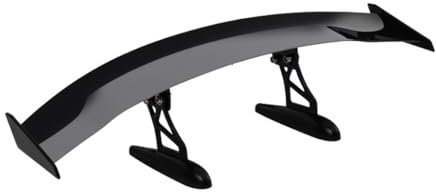 TXQDQSC Auto Heckspoiler für Ford Mondeo MK4 2007-2014, Kofferraumspoiler Tuning Dachspoiler Ohne Perforation Spoilerlippe Hecklippe zubehör,A-Black