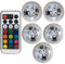 Water Lights,Flameless Underwater Lights - Fish Bowl Small Lamps with Remote Control, Battery Powered Color Changing Hot Tub Lights for Vase, Aquarium
