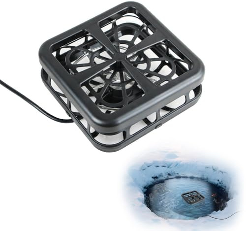 DGBAIZ Teichenteiser mit 1000 Watt, Winter-Überlebenslösung für Outdoor-Teichfische, thermostatische Heizung mit Schwimm- und Tauchmodi, hält Teiche im Winter vor dem Einfrieren