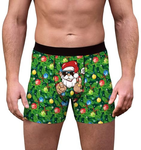 2025 2025e 2025?Unterhose Personalisiert?Weihnachten Boxershorts Herren Lustige Unterhosen Bequem MäNner 2025e Boxer Unterhose Boyfriend Gift Unterhose Personalisiert 002 Grün?M