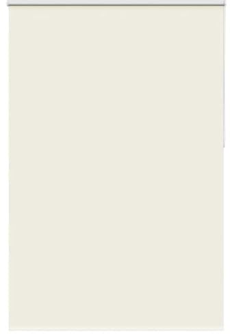 vidaXL Verdunkelungsrollo Cremeweiß 165x210cm Stoffbreite 161,6cm, Rollo, Klemmfix, Thermorollo, Verdunklungsrollo, Klemmrollo, Fensterrollo