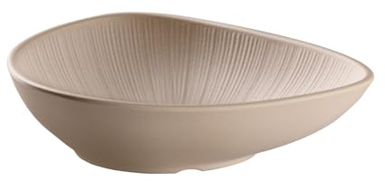 APS 85410 Schale NERO, Melamin, 0,6 Liter, 23 x 18 cm, Höhe 5 cm