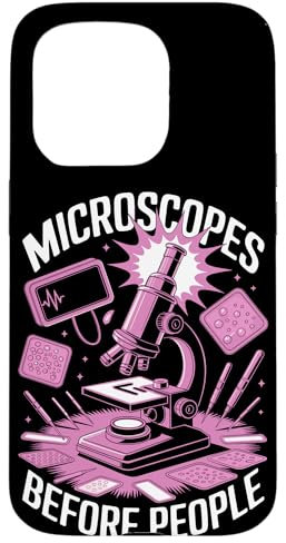 Microscopes Before People Science Enthusiast Case for iPhone 15 Pro
