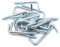 30 Pcs Right Angle Hooks Zinc Plated L Hook Screws Self Tapping 7 Shape Screw Hooks (2.76 * 0.88 Inch)
