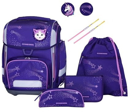 Schneiders Ergolite Mädchen Schultasche Flashlight