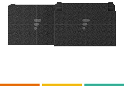 Fac FC33 - Filter für Dunstabzugshaube Aktivkohle Aeg Electrolux EFF55 50232980008 Juno Alno Faber 505427 Küppersbusch ZUB551 Franke 112.0157.241 Faber 6093051 FK139 Smeg KIFC156