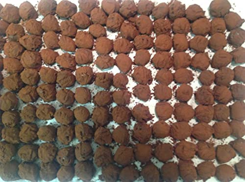 Provencebiscuit. 1 KG DE TRUFFES EN CHOCOLAT NOIR. Fabrication artisanale.