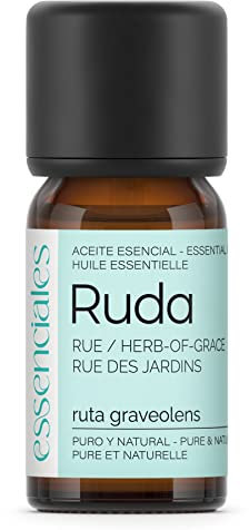 Essenciales - Aceite Esencial de Ruda, 100% Puro y Natural, 10 ml | Aceite Esencial Ruta Graveolens
