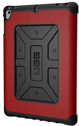 URBAN ARMOR GEAR UAG Folio iPad 9.7 (2017 5th Gen & 2018 6th Gen), iPad Pro 9.7, iPad Air 1/Air 2 Metropolis federleicht robust [Magma] Military Drop getestet iPad Hülle